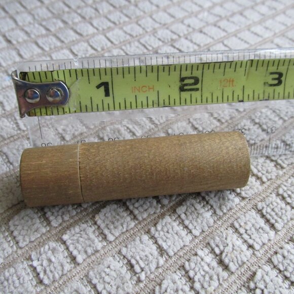 Antique Wooden Sewing Needle Holder - Picture 7 of 7